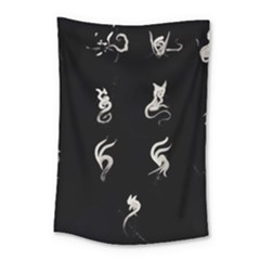 Katzen Cats Katzen Cats Small Tapestry by WetdryvacsLair