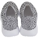 Silver Abstract Print Design No Lace Lightweight Shoes View4