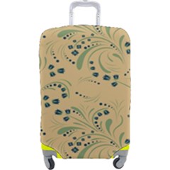 Folk Floral Art Pattern  Flowers Abstract Surface Design  Seamless Pattern Luggage Cover (large) by Eskimos