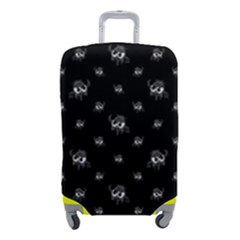 Black And White Funny Monster Print Pattern Luggage Cover (small) by dflcprintsclothing