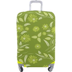 Folk Flowers Art Pattern  Luggage Cover (large) by Eskimos