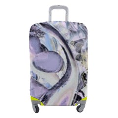 Landslide Baby Blue Luggage Cover (small) by MRNStudios