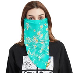 Pop Art Neuro Light Face Covering Bandana (triangle)