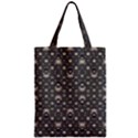 Modern Geometric Ornate Pattern Design Zipper Classic Tote Bag View1