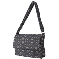 Modern Geometric Ornate Pattern Design Full Print Messenger Bag (l)