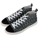 Initricate Ornate Abstract Print Men s Mid-Top Canvas Sneakers View2