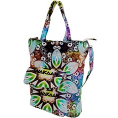 375 Chroma Digital Art Custom Shoulder Tote Bag by Drippycreamart