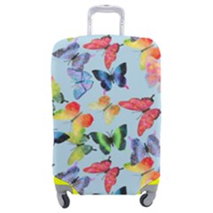 Watercolor Butterflies Luggage Cover (medium) by SychEva