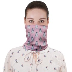 Cute Husky Face Covering Bandana (adult)