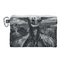 Bw Creepy Fantasy Scene Artwork Canvas Cosmetic Bag (Large) View1