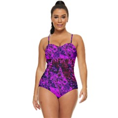 Bromide Diamonds Retro Full Coverage Swimsuit