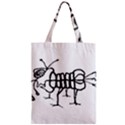 Fantasy Weird Insect Drawing Zipper Classic Tote Bag View1