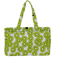 Kiwi Pattern Canvas Work Bag by Valentinaart