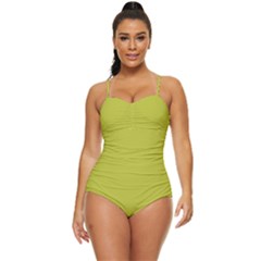 Fragile Sprout Retro Full Coverage Swimsuit