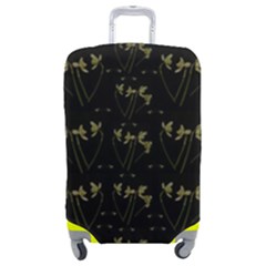 Exotic Snow Drop Flowers In A Loveable Style Luggage Cover (medium) by pepitasart