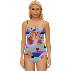 Happy Kiwi Poppi Knot Front One-piece Swimsuit