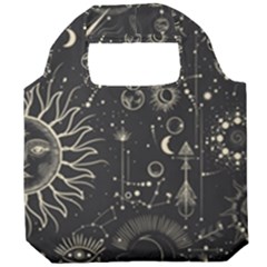 Mystic Patterns Foldable Grocery Recycle Bag by CoshaArt