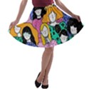 Women A-line Skater Skirt View1