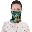 Flowers Pattern Face Covering Bandana (Adult) View1