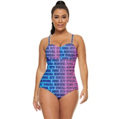 New Cyberia Response Force Retro Full Coverage Swimsuit