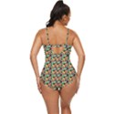 Color Spots Retro Full Coverage Swimsuit View4