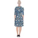 Sushi Pattern Wrap Up Cocktail Dress View2