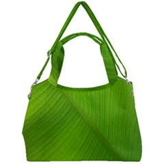 Banana Leaf Double Compartment Shoulder Bag by artworkshop