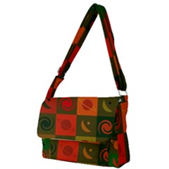 Space Pattern Multicolour Full Print Messenger Bag (s)