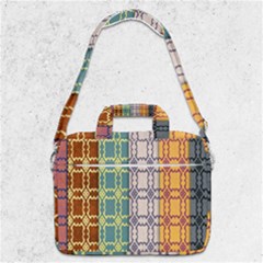 Grungy Vintage Patterns Macbook Pro Shoulder Laptop Bag  by artworkshop