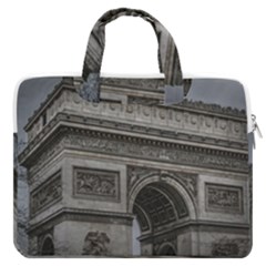 Triumph Arch, Paris, France016 Macbook Pro 16  Double Pocket Laptop Bag  by dflcprintsclothing