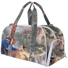 Beauty And The Beast Castle Burner Gym Duffel Bag by artworkshop