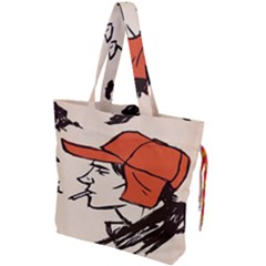 Catcher In The Rye Drawstring Tote Bag by artworkshop