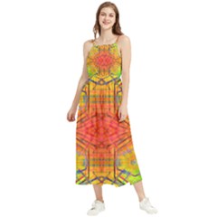 Hexafusion Boho Sleeveless Summer Dress