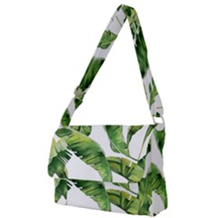 Sheets Tropical Plant Palm Summer Exotic Full Print Messenger Bag (l) by artworkshop