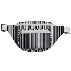 Barcode Pattern Fanny Pack by Sapixe