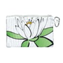 Lotus-flower-water-lily Canvas Cosmetic Bag (Large) View2