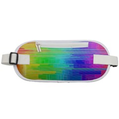 Colors-rainbow-chakras-style Rounded Waist Pouch