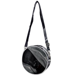 Monster Man Sleeping Crossbody Circle Bag by dflcprintsclothing