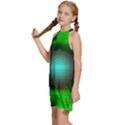 Eye To The Soul Kids  Halter Collar Waist Tie Chiffon Dress View2