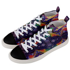 Phronesis-awareness-philosophy Men s Mid-top Canvas Sneakers