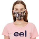 Snail Shells Pattern Arianta Arbustorum Cloth Face Mask (Adult) View1