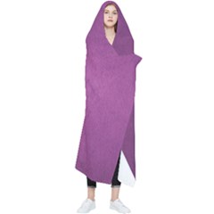 Background-purple Wearable Blanket by nateshop