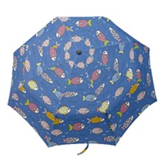 Sea Fish Blue Submarine Animals Folding Umbrellas