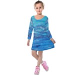 Into the Chill  Kids  Long Sleeve Velvet Dress