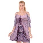 Ooh LaLa Purple Rain Cutout Spaghetti Strap Chiffon Dress