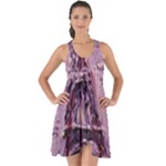 Ooh LaLa Purple Rain Show Some Back Chiffon Dress