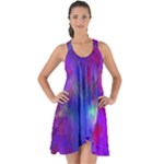 Galaxy Now Show Some Back Chiffon Dress