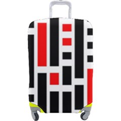 Illustration Background Geometric Pattern Luggage Cover (large) by Wegoenart