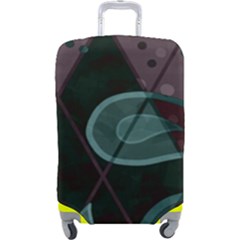 Background Pattern Texture Design Luggage Cover (large)