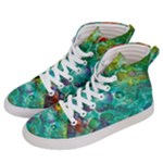 Underwater Summer Women s Hi-Top Skate Sneakers